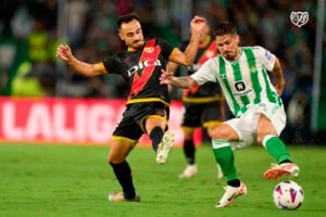 Betis - Rayo Vallecano. Fuente: Rayo Vallecano.