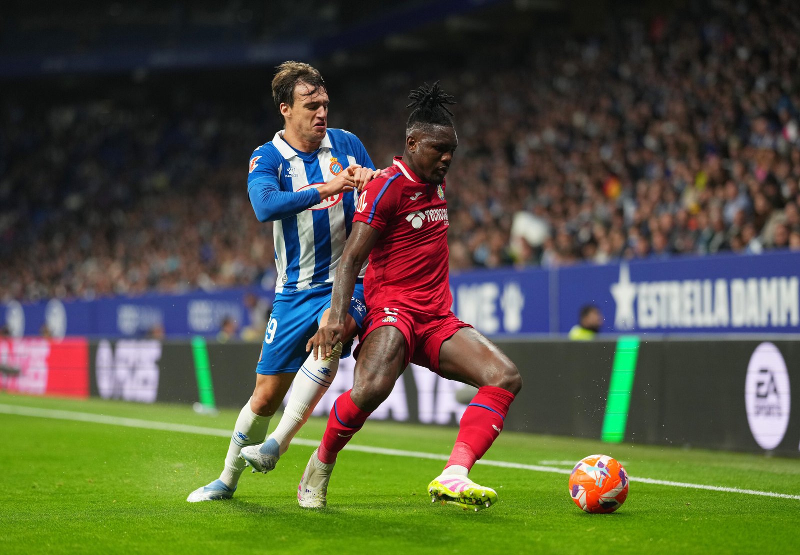 RCD ESPANYOL 1 – 0 GETAFE CF: Kumbulla y un Getafe con 10 dejan una ...