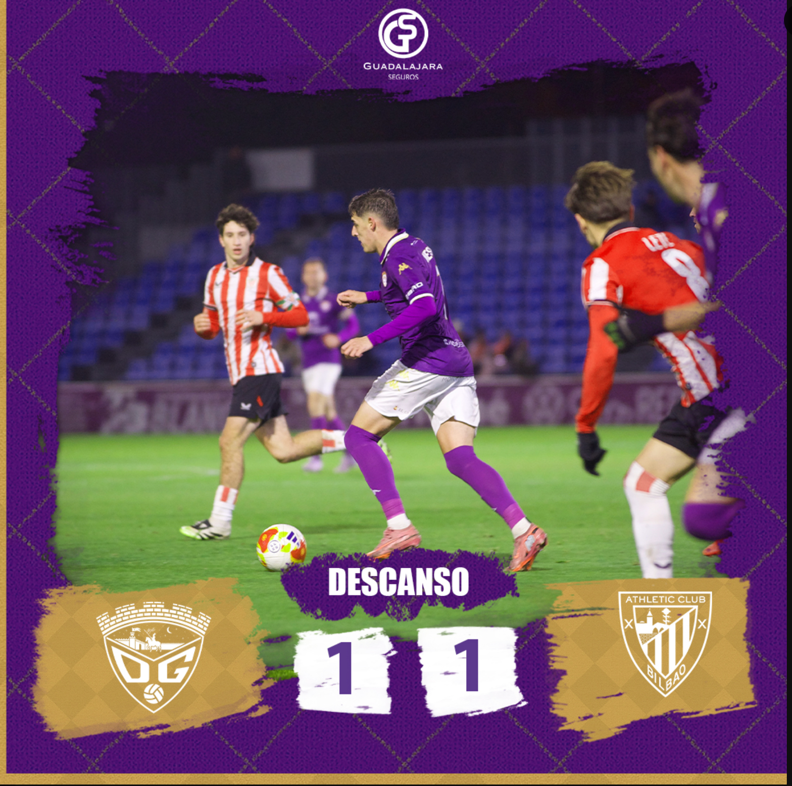 CD Guadalajara 1 - Bilbao Athletic 1