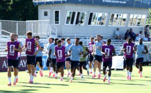 Inglaterra durante un entrenamiento en esta Copa del Mundo